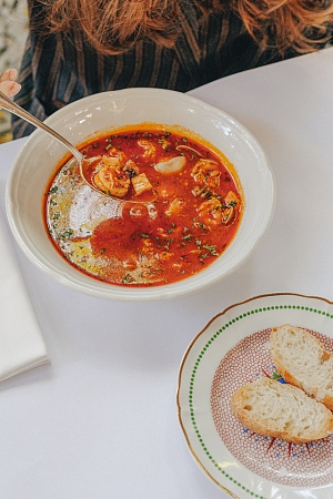 Seafood soup / Միջերկրածովյան ձկան ապուր