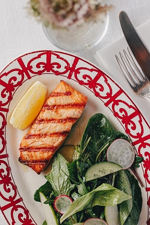 Grilled salmon / Խորոված սաղմոն